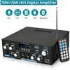 EKLEVOR 70W+70W Dual Channel Sound Power Audio Stereo Receiver
